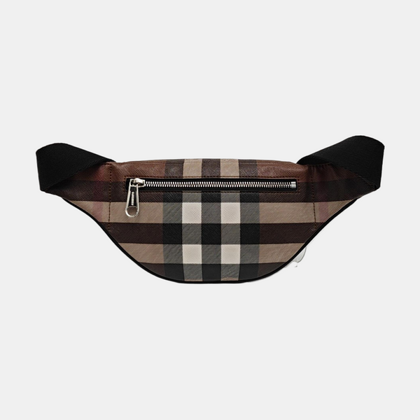 Coated Canvas Belt Bag Multicolor