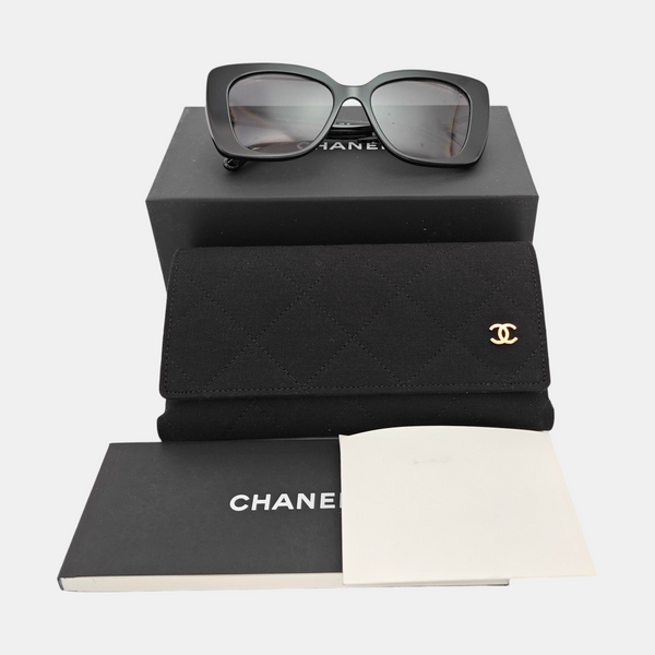 Synthetic Sunglasses Black