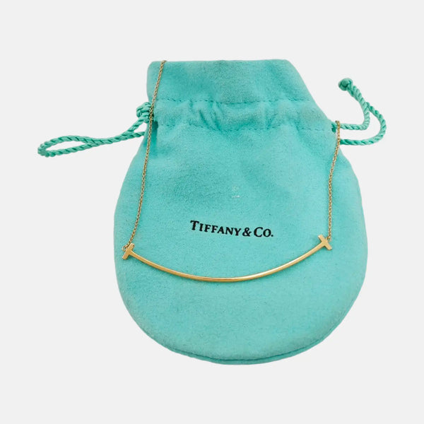 Tiffany T 18k Rose Gold Necklace