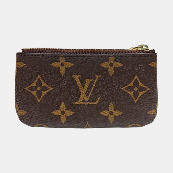 Monogram Coated Canvas Coin Purse Brown