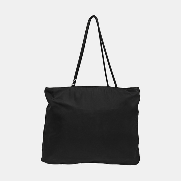 Nylon Shoulder Bag Black