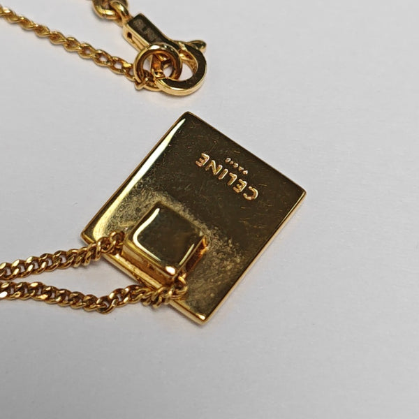 ALPHABET Brass Gold Necklace