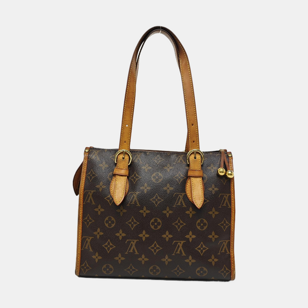POPINCOURT Monogram Coated Canvas Brown