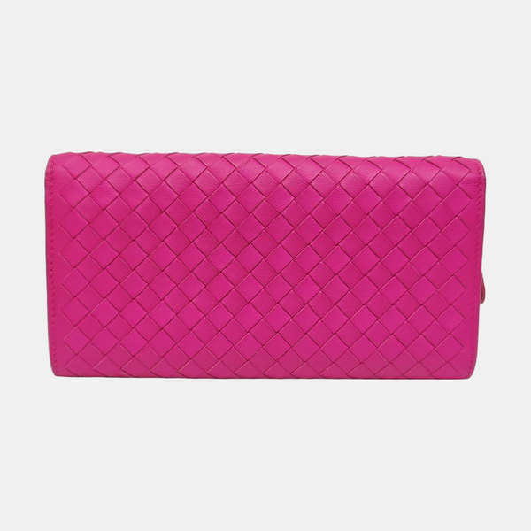 Lambskin Wallet Red