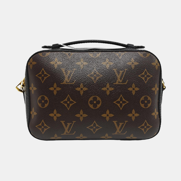 SAINTONGE Monogram Coated Canvas Brown