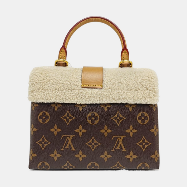 LOCKY BB Monogram Coated Canvas Brown