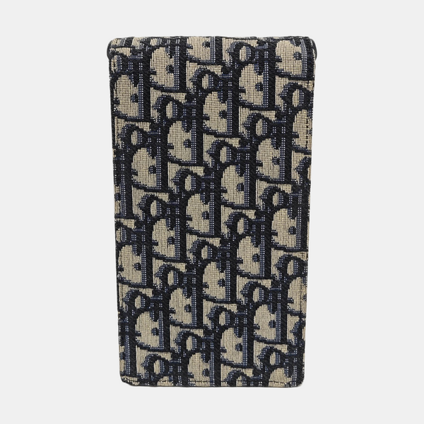 Saddle Mini Oblique Canvas Blue