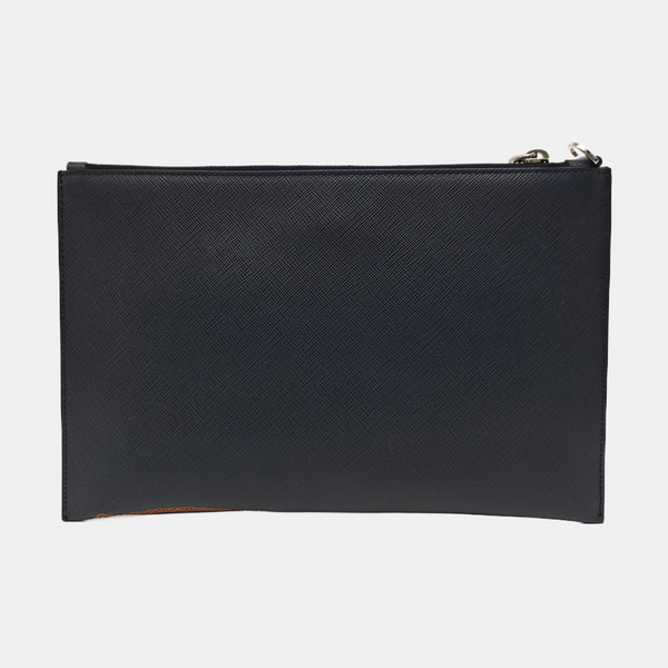 Calfskin Clutch Blue