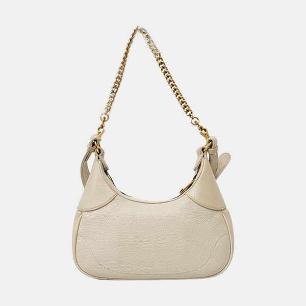 Aphrodite Small Calfskin White