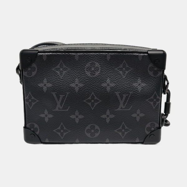 SOFT TRUNK Mini Monogram Coated Canvas Black