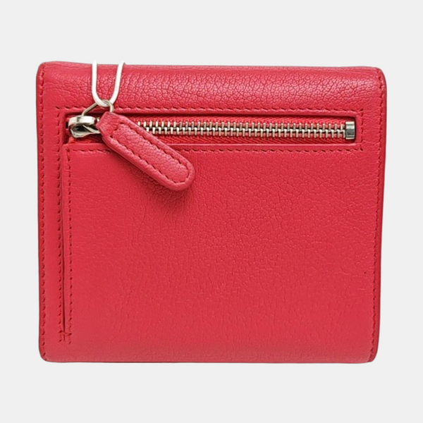 Calfskin Wallet Red