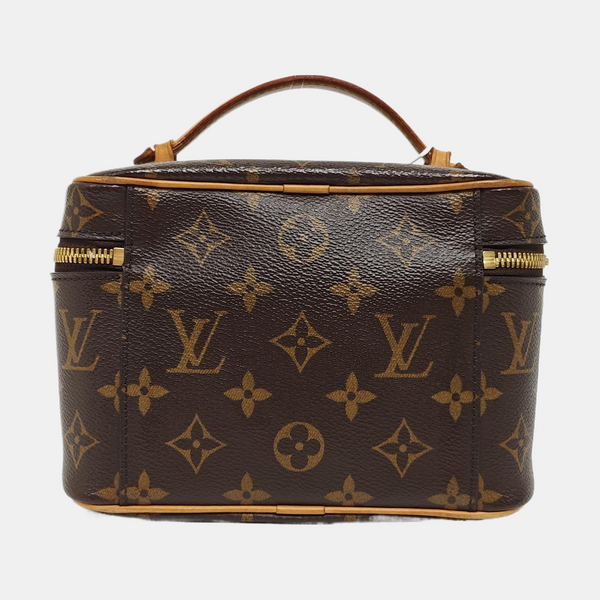 NICE Mini Monogram Coated Canvas Brown