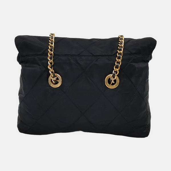 Quilted Nylon Black
