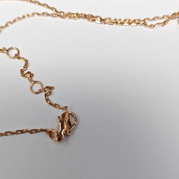 Jeux De Liens 18k Rose Gold Necklace