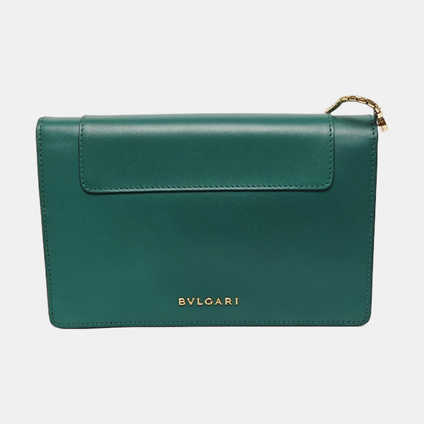 SERPENTI FOREVER Quilted Calfskin Green