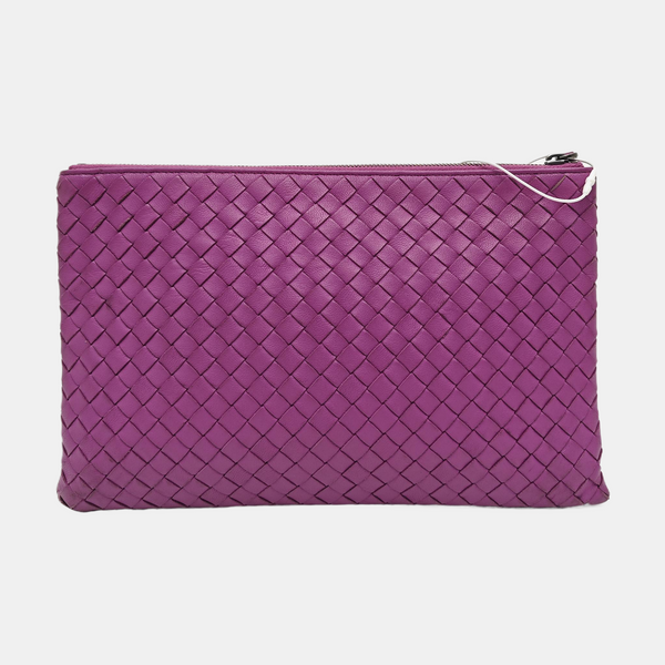 Calfskin Clutch Pink