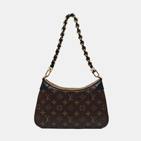 TWINNY Monogram Coated Canvas Brown