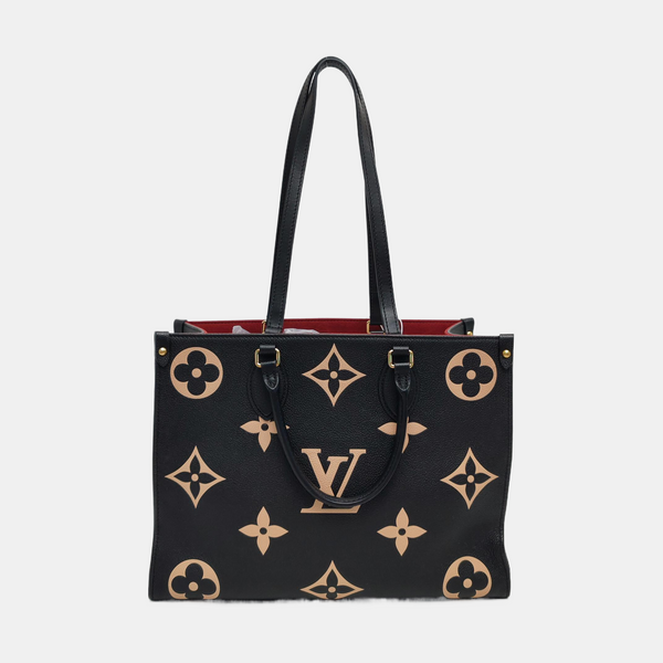 ONTHEGO MM Monogram Calfskin Black