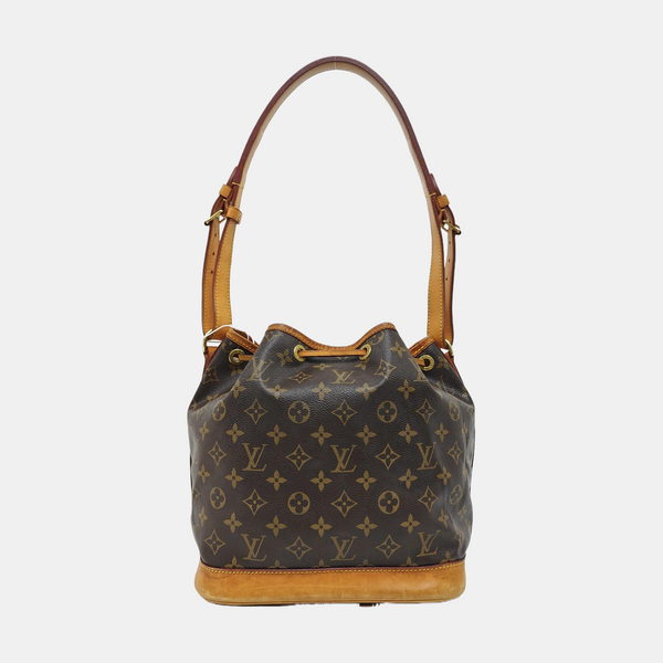 NOÉ MM Monogram Coated Canvas Brown