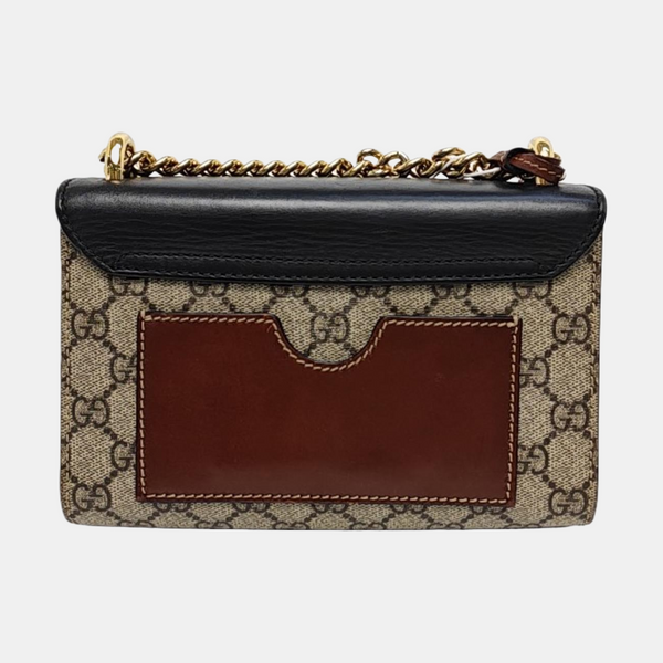 Authenticated pre-owned Padlock Small Monogram Coated Canvas Multicolor - Shoulder Bag at Looply