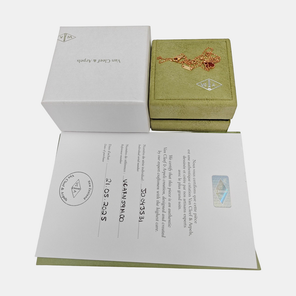 Sweet Alhambra 18k Rose Gold Necklace