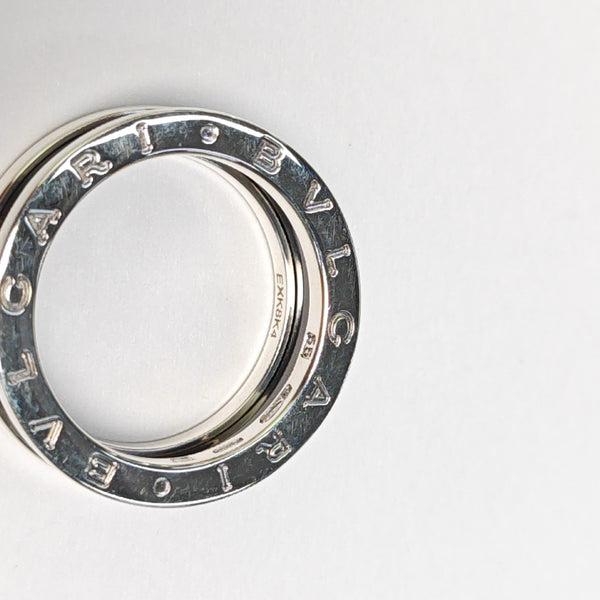 B.ZERO1 925 Sterling Silver Ring EU 55