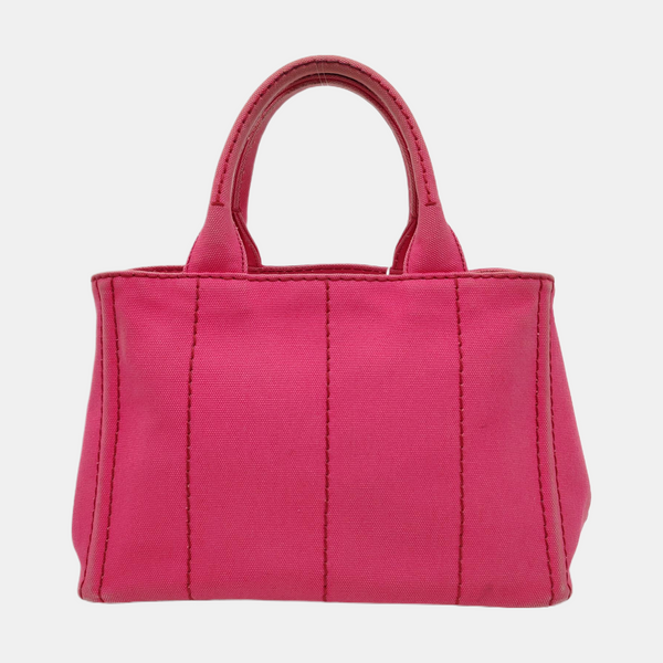 Denim Quilted Canvas Red