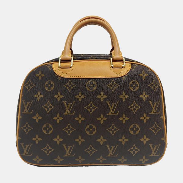 DEAUVILLE Monogram Coated Canvas Brown