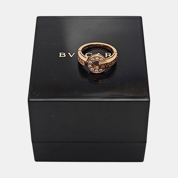 BVLGARI BVLGARI 18k Rose Gold Ring EU 50