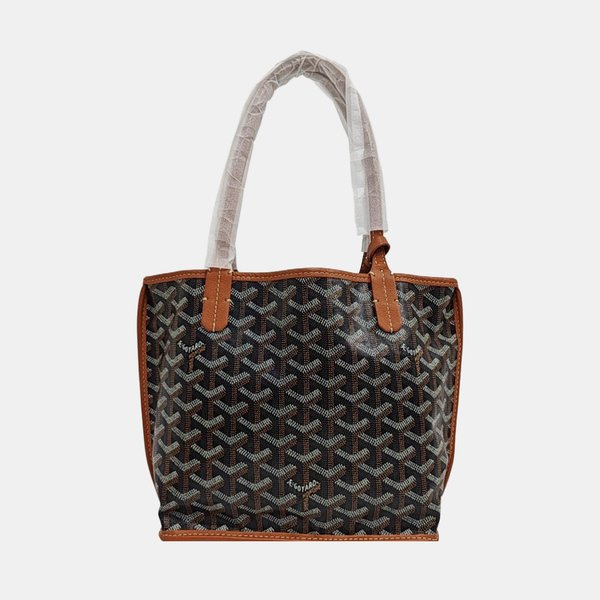Anjou Coated Canvas Brown