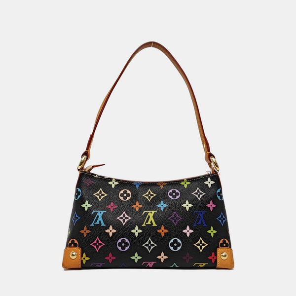 LV × TM ELIZA Monogram Coated Canvas Black