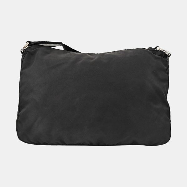 Nylon Crossbody Bag Black