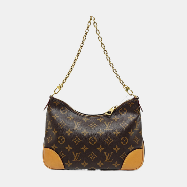 BOULOGNE Monogram Coated Canvas Brown