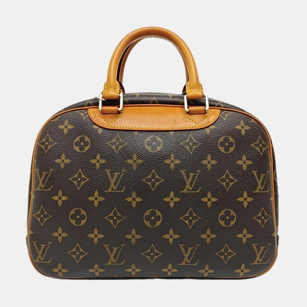 DEAUVILLE Monogram Coated Canvas Brown