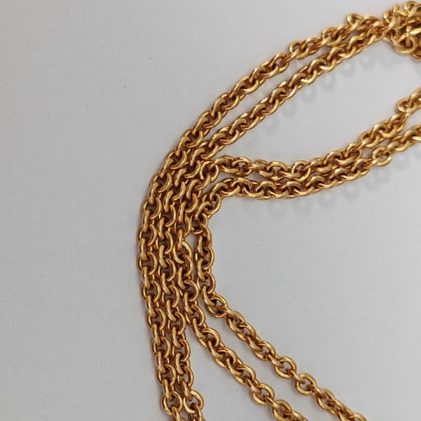 B.ZERO1 18k Rose Gold Necklace