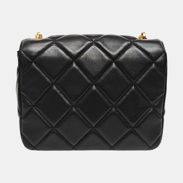 CLASSIC FLAP Mini Quilted Lambskin Black