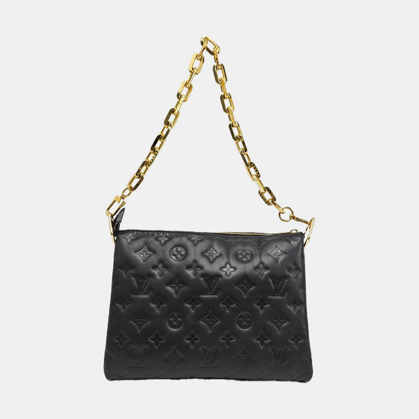 COUSSIN PM Lambskin Black