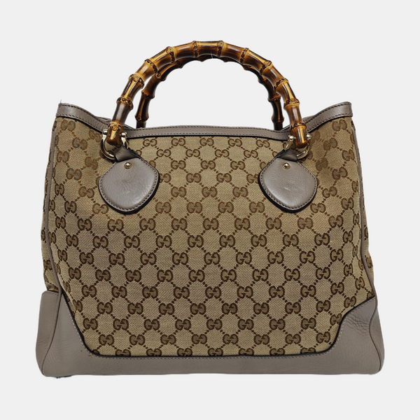 Bamboo 1947 Medium Monogram Canvas Brown