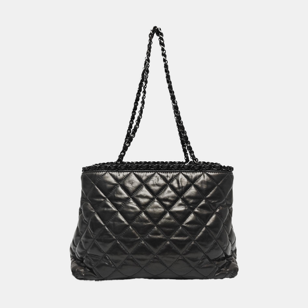 Quilted Calfskin Gray