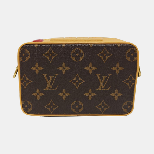 Monogram Coated Canvas Brown