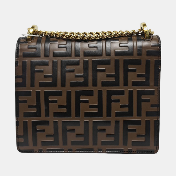 Kan U Small Calfskin Brown