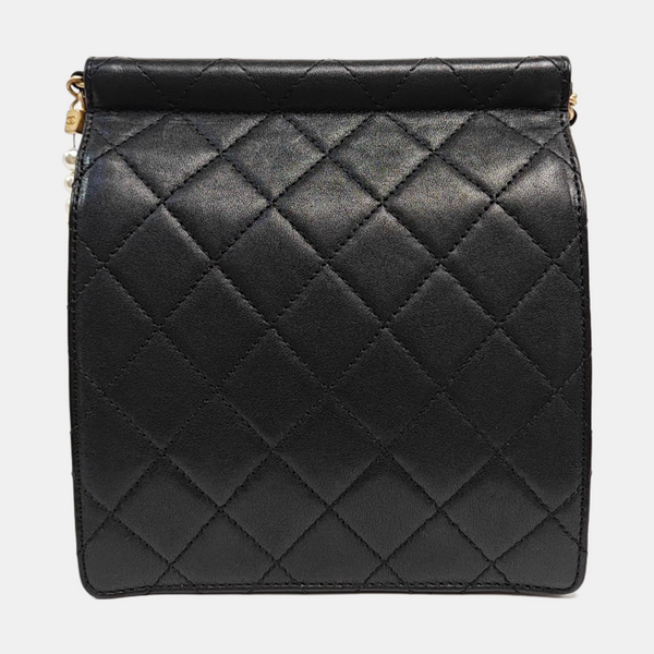 CLASSIC FLAP Mini Quilted Lambskin Black