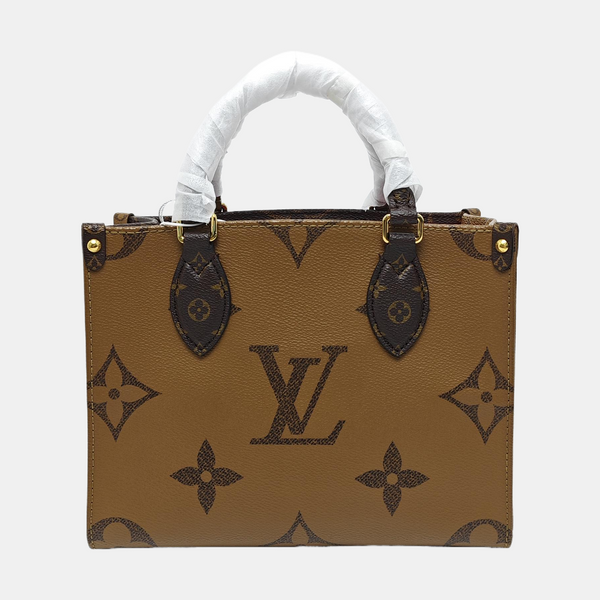 ONTHEGO PM Monogram Coated Canvas Brown