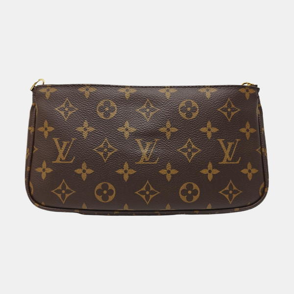 MULTI Monogram Coated Canvas Brown