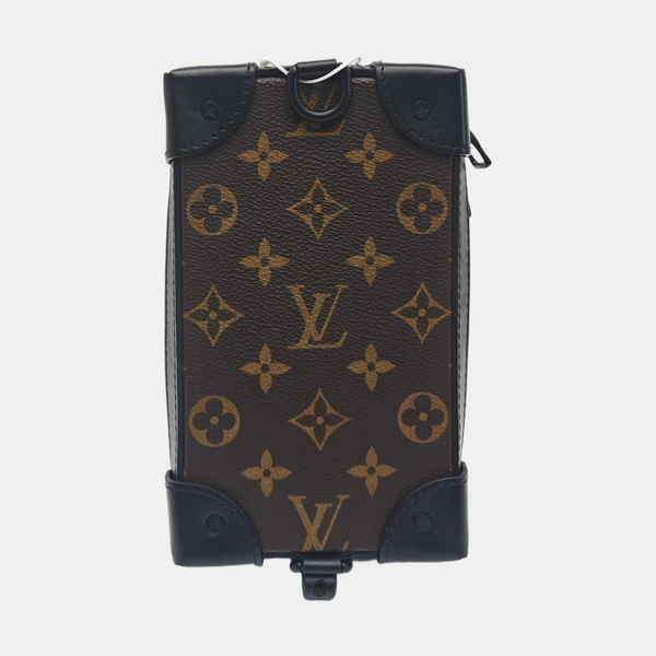 SOFT TRUNK Monogram Coated Canvas Brown