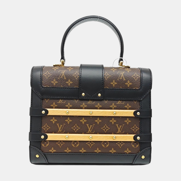 TRIANON PM Monogram Coated Canvas Brown