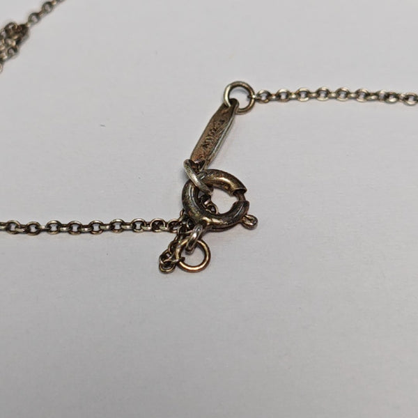 Tiffany Bow 925 Sterling Silver Necklace