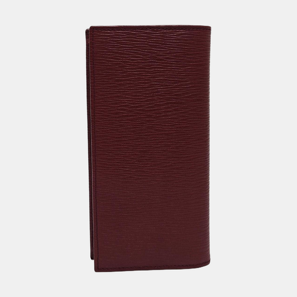 Leather Wallet Red