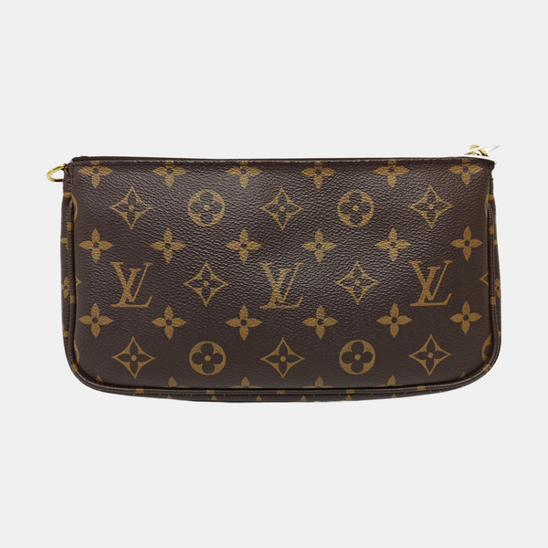 MULTI Monogram Coated Canvas Brown