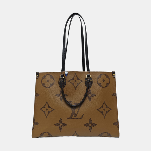 ONTHEGO GM Monogram Coated Canvas Brown